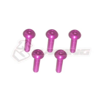 3RACING M3 x 12 7075 Button Head Hex Socket - Machine 5 Pcs 1/10 RC TOURING CAR - Image 1 of 4