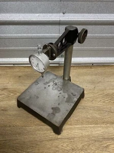 Toolmaker Indicator Base Surface Gage Indicator Stand W/ Interapid .0005 Swiss - Picture 1 of 20