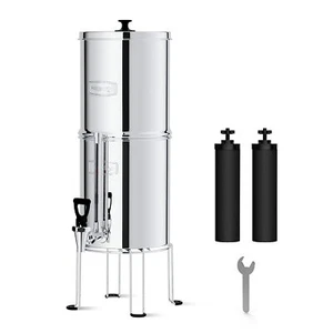 Waterdrop WD-TK-S Gravity-fed Water Filter System, 2.25-gallon Stainless-steel - Picture 1 of 9