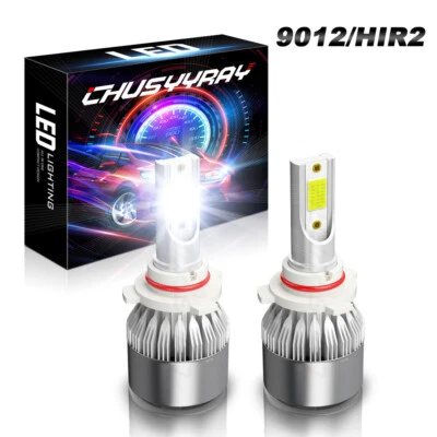 PARA FORD Taurus 2013-2019 2X 6000K Kit Bombilla Faro Luz Alta Blanco 9012 Foto 1 de 4