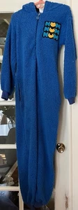 Spirit Cookie Monster Adult Jumpsuit Pajamas Halloween Costume Size XS/S - Picture 1 of 7
