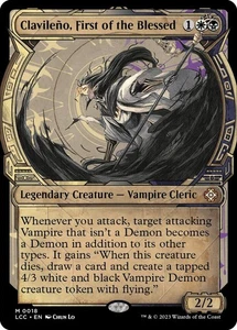 Magic The Gathering Clavileno, First of the Blessed 18 Mythic Showcase LCC Commander - Imagen 1 de 1