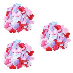 3 Pieces Herzförmiges Papier Konfetti Konfettipapier Zur Hochzeit - Bild 1 von 12
