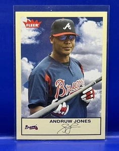 Andruw Jones #58 2005 Fleer Tradition Atlanta Braves Baseball Card - Picture 1 of 2
