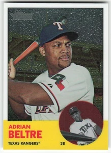 2012 Topps Heritage #HP29 Adrian Beltre BASEBALL Texas Rangers - Picture 1 of 2