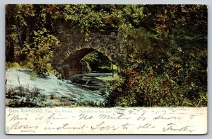 Cartolina d'epoca San Antonio Texas Acquedotto San Juan Missione 1909 - Foto 1 di 2