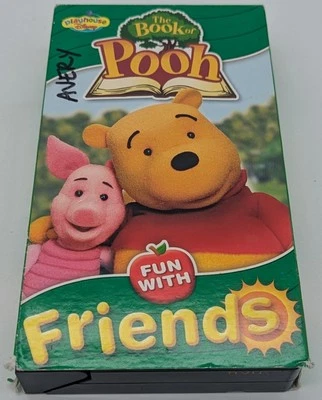 Book of Pooh, The: Fun With Friends (VHS, 2001) TESTED & WORKING - Image 1 of 4