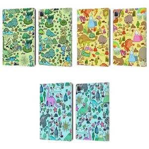 HEAD CASE DESIGNS PREHISTORIC PATTERNS LEATHER BOOK WALLET CASE FOR APPLE iPAD - Picture 1 of 9