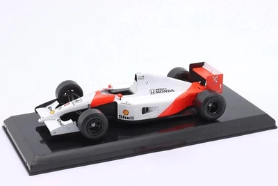 1:24 1991 Ayrton Senna -- World Champion -- #1 McLaren MP4/6 -- Atlas/Edicola F1 - Image 1 of 2
