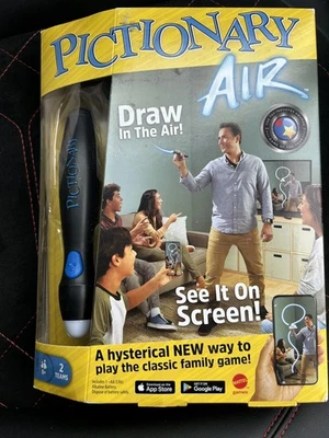 Pictionary Air Family Party Game - Draw In The Air! Mattel (8+) - New open box - Image 1 of 2