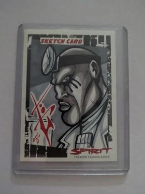 2008 Inkworks The Spirit Octopus 1/1 Sketch By Benjamin Glendenning - Image 1 of 2