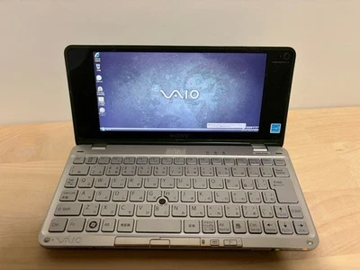 SONY VAIO type P VGN-P70H Green RAM 2Go Intel Atom Z520 1.33 GHz - Photo 1/4