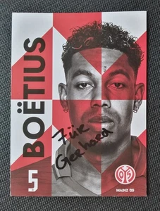 14951 Jean-Paul Boetius FSV Mainz 05 2019/20 Autogrammkarte original signiert - Picture 1 of 2
