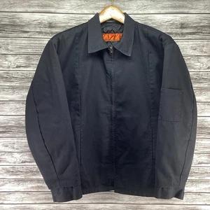 Red Kap Arbeitsjacke Herren Medium schwarz normal gesteppt gefüttert isoliert Workwear - Bild 1 von 8