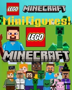 LEGO Minecraft Minifigures YOU PICK! - Picture 1 of 27