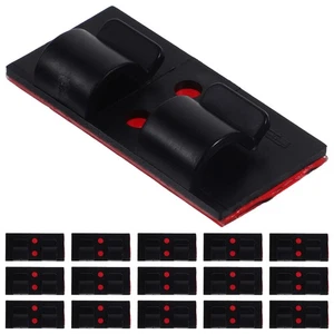 25 Pcs Self-adhesive Winder Office Cord Holder Clips Cable Organizer - Afbeelding 1 van 12