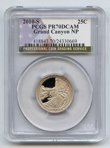 2010 S 25C Clad Grand Canyon Quarter PCGS PR70DCAM - Picture 1 of 1