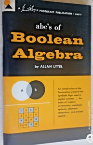 1965 1./3. boolesche algebra allan lytel pb/taschenbuch - Bild 1 von 4