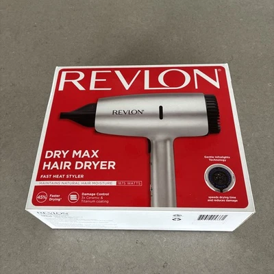 Revlon RVDR5336 Dry Max Hair Dryer w/ Diffuser for Natural Curls Prevents Frizz - Image 1 of 4