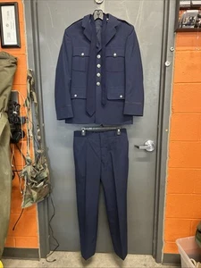Vintage United States Air Force Uniform- Jacket, Pants, Tie - Picture 1 of 12