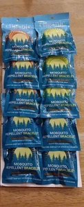 Cliganic 10 Pack Mosquito Repellent Bracelets – DEET-Free Protection for All Age - Picture 1 of 2