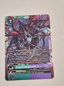 GranKuwagamon Ace BT16-046 R Digimon CCG | Beginning Observer NM - Picture 1 of 3