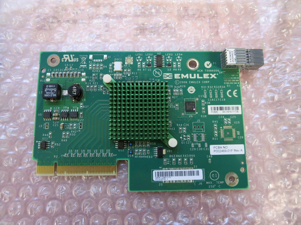Fujitsu  PY FC Mezz Card 8Gb 2 Port MC-FC82E S26361-D2865-A100 A3C40098390 FC82E - Image 1 of 1