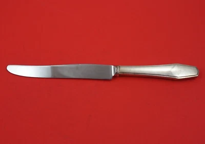 Cuchillo de cena Hampton by Alvin de plata de ley nuevo francés cubiertos de 9 5/8" Foto 1 de 3