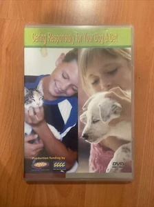 AWL-Animal Welfare League-2005-Caring Responsibly For Your Dog & Cat DVD - Picture 1 of 1