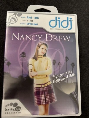 LeapFrog Didj Custom Learning Game Nancy Drew Mystery in the Hollywood Hills - Image 1 of 3