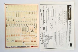 Calcomanías de plantilla Begemot 1/72 MI-8/17 7213 ASS - Imagen 1 de 1