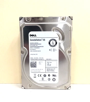 DELL 1TB 7.2K 6G 3.5IN SAS HDD ST1000NM0001 9YZ264-150 TESTED - Image 1 of 4