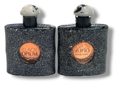 YSL Black Opium Eau De Parfum (7,5 ml/0,25 fl. oz) Lote de 2 como se ve en las fotos Foto 1 de 2