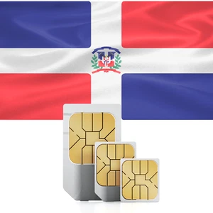 Carte SIM Données Voyage Prépayées République Dominicaine + 10 Go pour 15 jours - Photo 1 sur 1