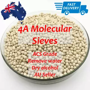 Molecular Sieve Type 4A 2mm Beads Remove Water Dry Solvents & Alcohol AU Seller - Picture 1 of 2
