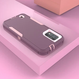 For Wiko Ride 3 - Heavy Duty Shock Proof Dual Layer Rugged Cover Case - Picture 1 of 37