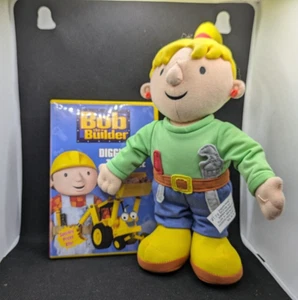 Bob the Builder - Digging for Treasure DVD and Wendy Plush Set - Picture 1 of 2