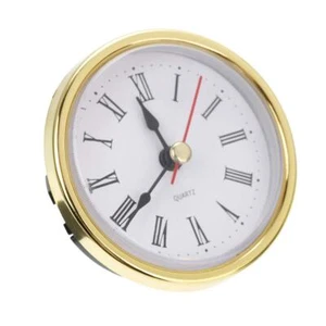 Classic Clock Craft Quartz 2-1/2 (65mm) Runduhr Kopf Einsatz römische Zahl - Bild 1 von 7