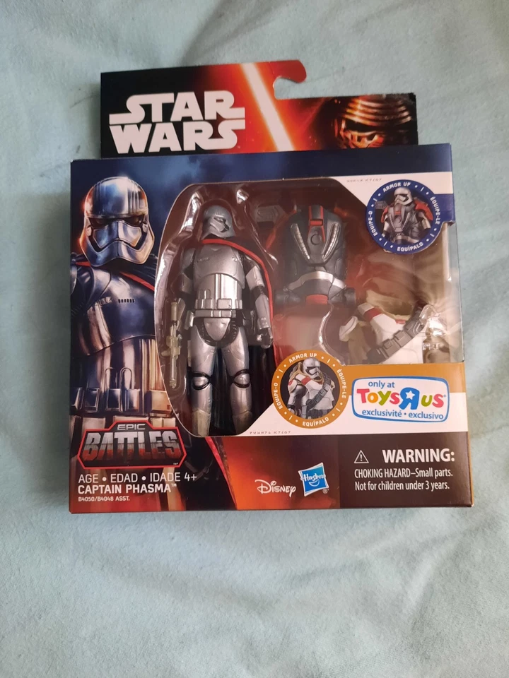 Star Wars CAPTAIN PHASMA Armadura 3.75" The Force Awakens Toys R Us Exclusivo Foto 1 de 2