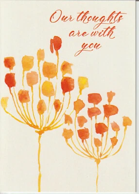 SYMPATHY Card ~ Deepest Sympathy ~ 100% Earth friendly materials ~ Made in USA! - Image 1 of 4