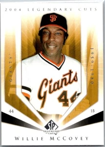 2004 SP Legendary Cuts Willie McCovey San Francisco Giants #123 - Picture 1 of 2