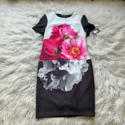 🆕Vestido Vaina Floral Vince Camuto Foto 1 de 4