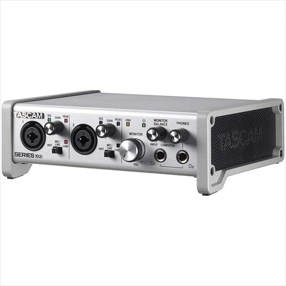 TASCAM SERIES 102i USB audio 2OUT 24bit 192kHz Hi-res MIDI interface Desktop New - Image 1 of 4