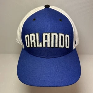 Orlando Magic 47 Brand Hat Fitted 7 5/8 Mesh Back Blue/White ~ New Without Tags* - Picture 1 of 15
