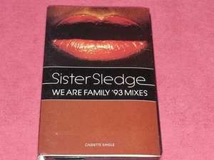 Sister Sledge - We Are Family '93 Remixes Audio Cassette Tape VGC - Picture 1 of 5