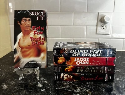 VHS Lot Martial Arts Action Jackie Chan Bruce Lee Kung Fu 80s 90s FACTORY SEALED - Image 1 of 4