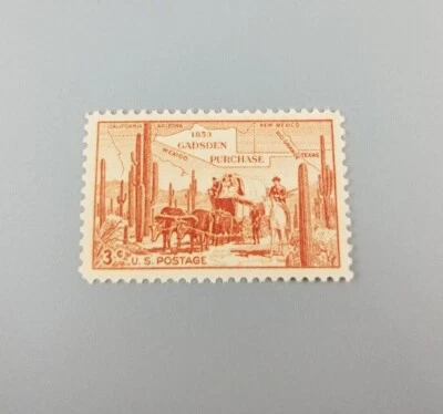  1853 GADSDEN PURCHASE 3 Cent USA Stamp Unused - Image 1 of 2