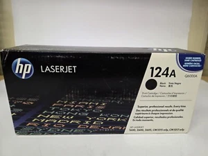 HP LaserJet 124A Black Noire, Q6000A - Picture 1 of 2