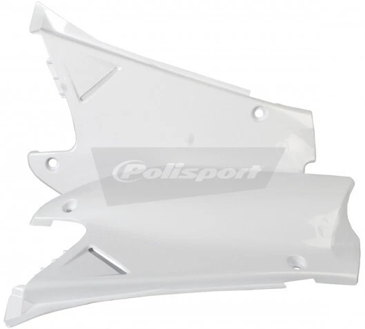 POLISPORT 2000-2001 CR250R Honda SIDE PANELS WHITE 8601000001 - Image 1 of 1