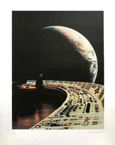 JOE WEBB Control Panel signiert nummeriert Siebdruck - Bild 1 von 3
